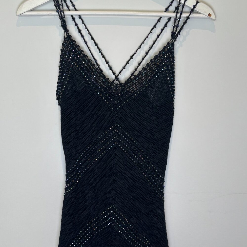 Vintage Beaded knit Top